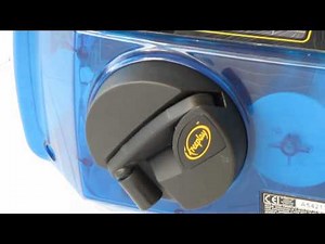 Freeplay wind-up radio model FPR2 invented by Trevor Bayliss. No batteries.