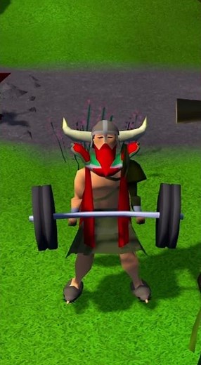 OSRS Skill Cape Emote Strength 💪