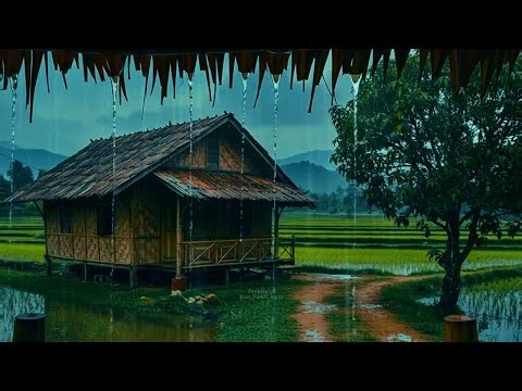 Heavy Rain Sounds for Sleeping | Rainstorm Ambience for Deep Sleep & Relaxation