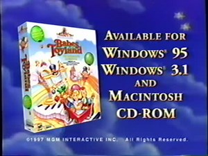 Babes In Toyland CD-ROM (1997) Promo (VHS Capture) | Commercial | Retro Junk