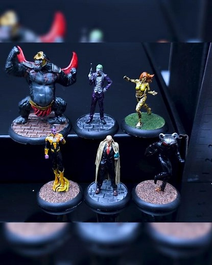 #knightmodels #DC #Legion of DOOM #Digger318 #Painted #Miniatures