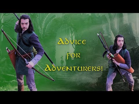 Fantasy Adventurer Archery Advice | LARP arrow Speed Shooting