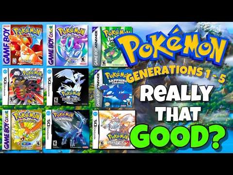I Replayed Generations 1-5 To See Where Pokémon Peaked