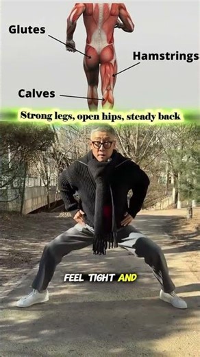 These three movements help strengthen the legs, open tight hips, and support a