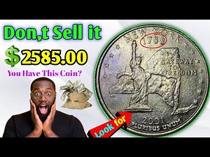 2001 New York Quarters Worth Money - How Much Is It Worth and Why, Value and History