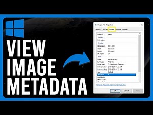 How to View Image Metadata (How to Find Metadata of Images)