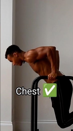 How to get a big chest and triceps with dips | #Calisthenics