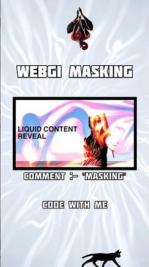 Create WebGL Masking Effect (Liquid Content Reveal) using HTML, CSS & JavaScript 🔥