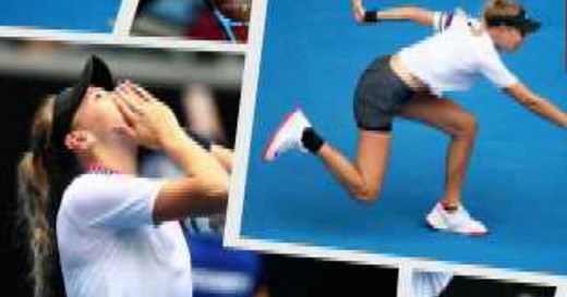 American teen makes impression at Australian Open