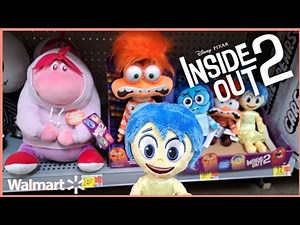 Disney Pixar Inside Out 2 Movie New Toys Launch Into Walmart