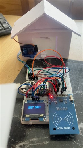 DIY Home Smart easy by Esp 32 and RFid #arduino #esp32 #diy