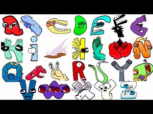 Alphabet Lore Before vs after - Alphabet Lore (A-Z...)