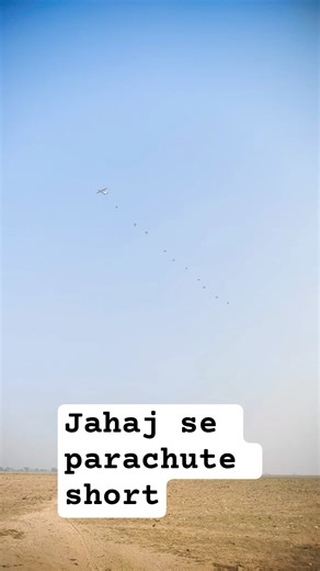 jahaj se parachut short 🪖❤️🇮🇳 viral short