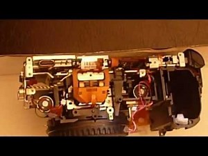 Disassembling Canon 40D DSLR with ERROR99 shutter replacement 1/2