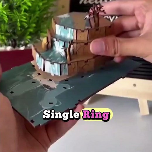 🧙‍♂️ Lord of the Rings Book Nook Kit – Build Your Own Middle-earth