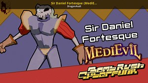 Sir Daniel Fortesque (MediEvil) Mod for Bomb Rush Cyberfunk | BRC Mods