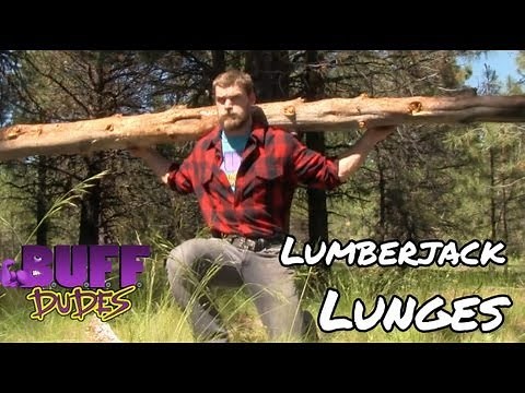 How to Perform Lumberjack Lunges - Barbell Legs Exercise