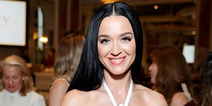 Katy Perry Serves Up Sexy Snakeskin in a Skimpy Leather Set