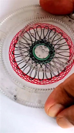 how to make this amazing wheel#spirograph #shorts #satisfying #drawing