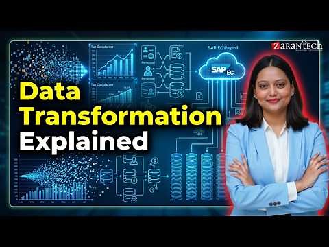 Data Integrator Transforms | SAP BODS (Business Objects Data Services) Training | ZaranTech