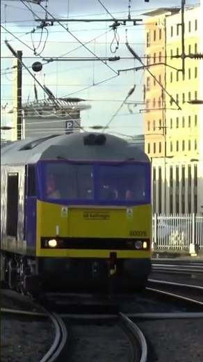 Class 60 Locomotive: Was It British Rail's Last Great Freight Engine? #class60 #locomotive #fyp