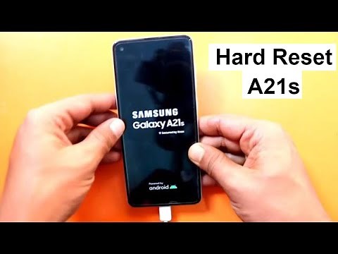 Samsung A21s Hard Reset Android 11 How To Enter Recover Mode Format Screen Lock 2021
