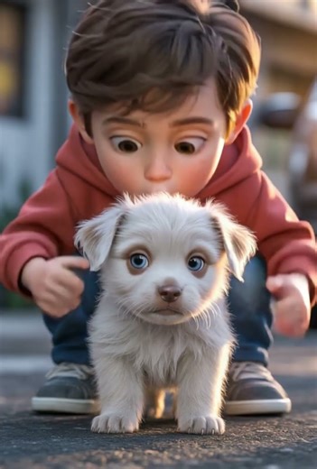 A Crying Boy Lost His Ice Cream… What This Puppy Did Was Incredible 🐶🍦 #dogstory #cutedog #doglove