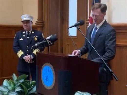 24-Year Department Veteran Daniel Coughlin Sworn-In As New Haven Fire Chief Tuesday 