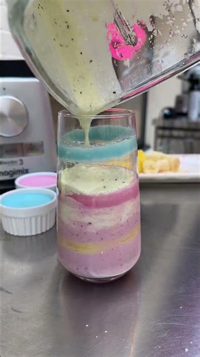 Pastel Easter Milkshake! Springtime in every sip 🌸🥤