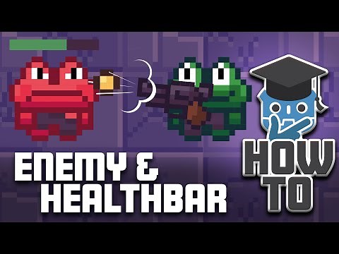 Godot 4 for Beginners: Your First 2D Player Enemy & Healthbar