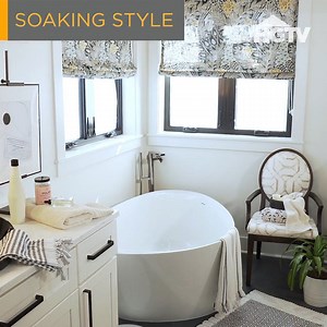 Every day is a spa day inside this luxurious smart bathroom. 🧖‍♀ | HGTV