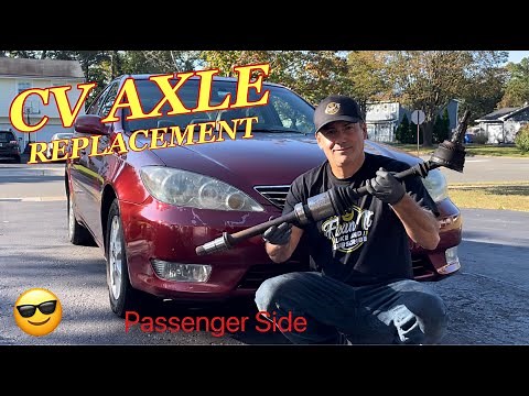 TOYOTA CAMRY AXLE REPLACEMENT - How to Replace Passenger Side CV Axle on a Toyota Camry