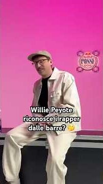 Willie il prof di rap che tutti vorrebbero 👨🏼‍🏫 #RedBullPosse #WilliePeyote