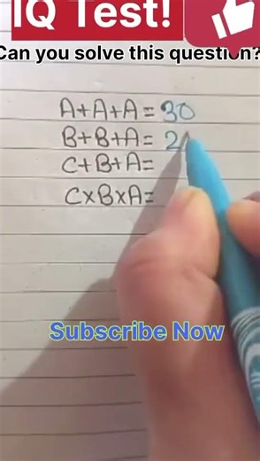 Only High IQ can you solve#maths#maths#tricks# #shorts#shortfeed#challenge##maths#viral#video#