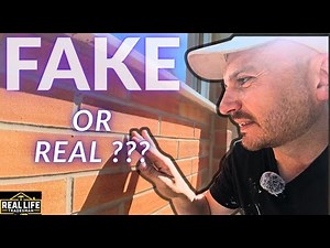 Brick Wall With silicone? Anyone Can Do This! Brick Slip Install