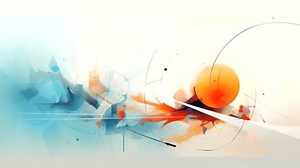 Abstract background motion loop multicolor wave animated video