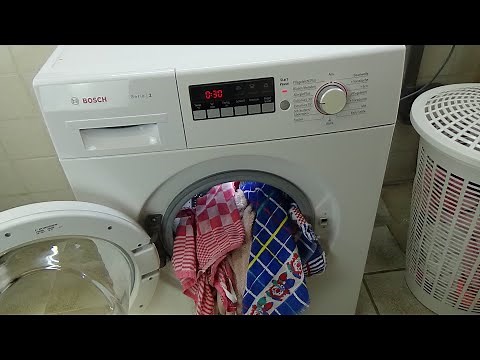 BOSCH WAB28220 serie 2 washing machine, Quick wash 30 minutes 30 degrees program test example 264