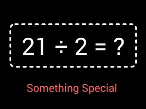 21 Divided by 2 ||21÷2 ||How do you divide 21 by 2 step by step?||Long Division