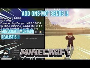 CARA PASANG MOD MO' BENDS !! - MINECRAFT INDONESIA
