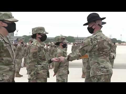 Air Force BMT Graduation Ceremony 15 Oct 2020