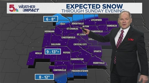 St. Louis winter storm: timing for round 2 of snow