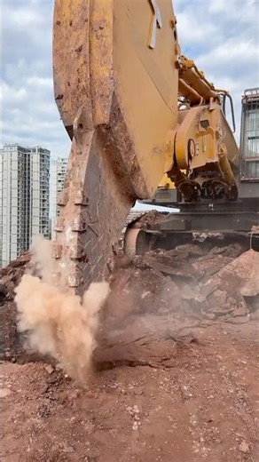 Extreme Heavy Machine Digging Satisfying Video #excavator #shorts
