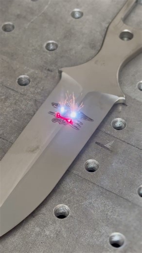 Laser engraving some Tridents 🦅 🔱 🇺🇸