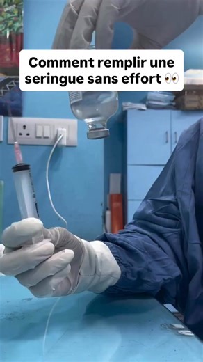 #Tuto : remplissage d'une seringue sans effort ! | Dr. Emmanuel Pro