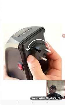 LA'FORTE 400W mini fan room heater specification in Hindi #fanroomheater