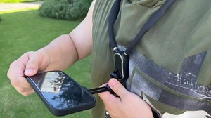 Magnetic Neck Phone Holder, 4 in 1 Neck Mount for Phones Action Camera Gopro, Hand Free Cell Phone Neck Holder for Recording POV/Vlog Video Selfie, Neck Tripod for iPhone, GoPro, Android Phones Black