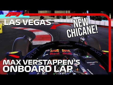 The New F1 Las Vegas Layout With The Updated Chicane