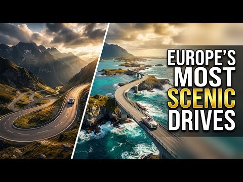 5 EPIC European Drives | Drive These 5 Routes Before You Die | Travel Video