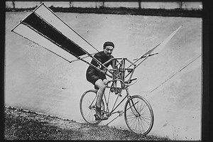 Bikes -- and rollerbladers -- beat plane in Carmageddon race