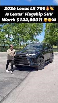 Is the 2026 Lexus LX 700h the Ultimate Flagship SUV Worth $122,000??